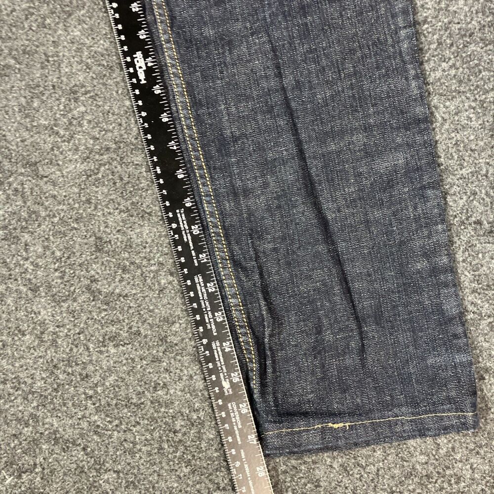 DC Shoes Straight Fit Jeans Mens 38x33 Indigo Stretch Denim Skate Casual Pants
